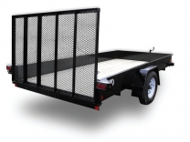 2014 CAR-MATE 6X14 Steel Sided Trailer